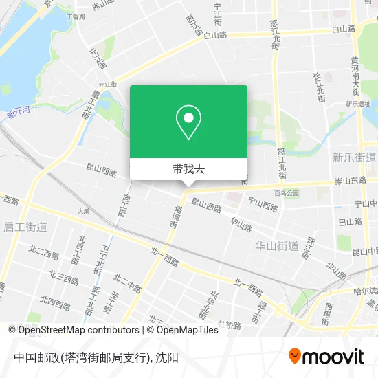 中国邮政(塔湾街邮局支行)地图