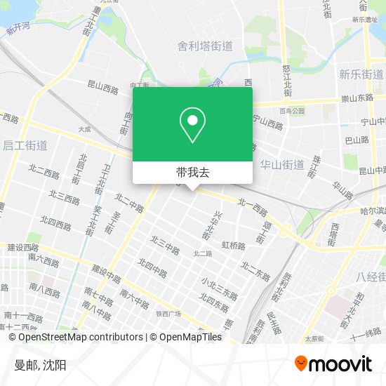 曼邮地图