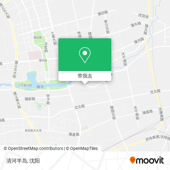 清河半岛地图