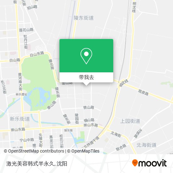 激光美容韩式半永久地图