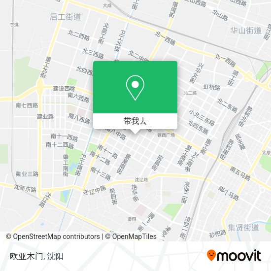 欧亚木门地图
