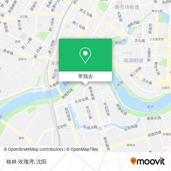 格林·玫瑰湾地图
