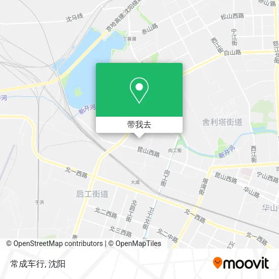 常成车行地图