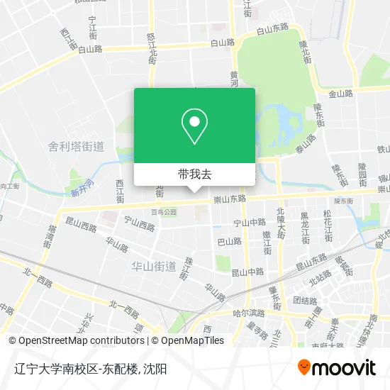 辽宁大学南校区-东配楼地图
