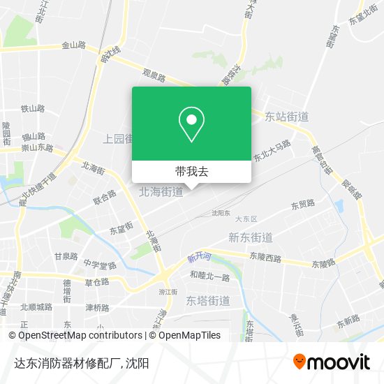 达东消防器材修配厂地图