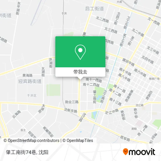 肇工南街74巷地图