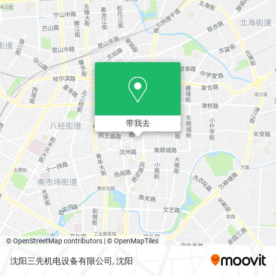 沈阳三先机电设备有限公司地图