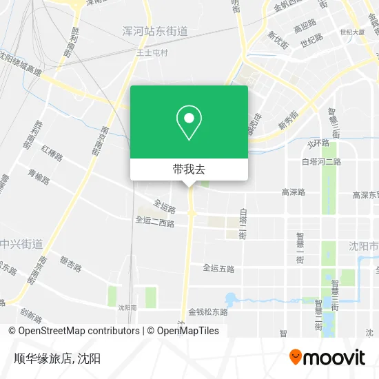 顺华缘旅店地图