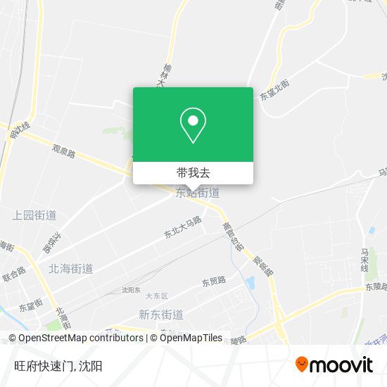 旺府快速门地图