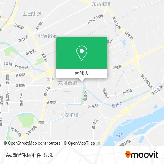 幕墙配件标准件地图