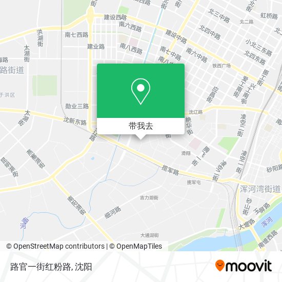 路官一街红粉路地图