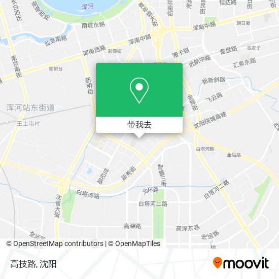 高技路地图