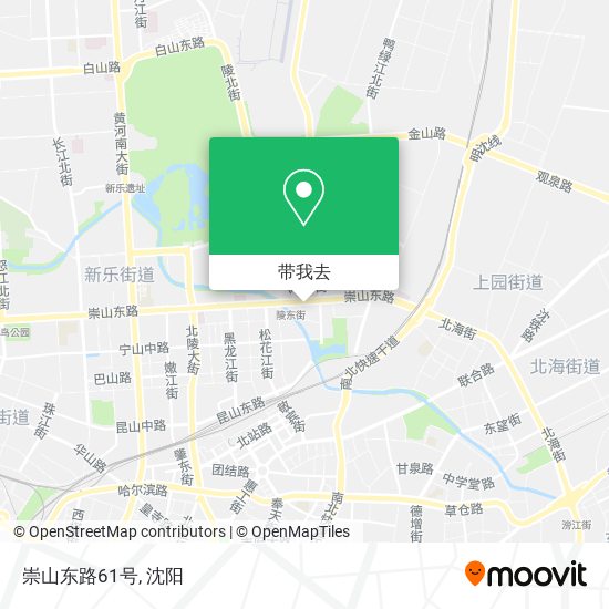 崇山东路61号地图