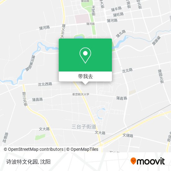 诗波特文化园地图