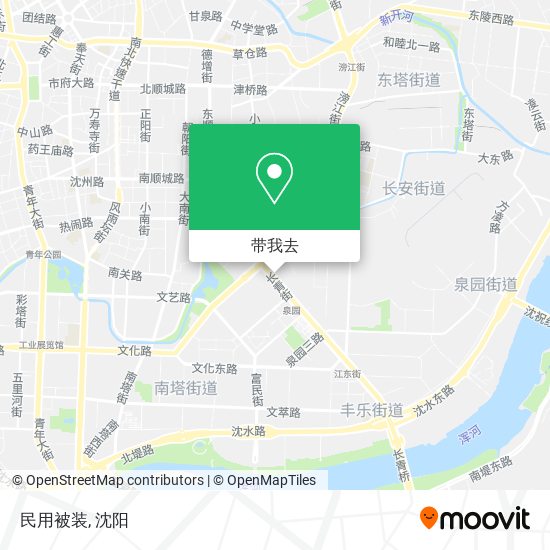 民用被装地图