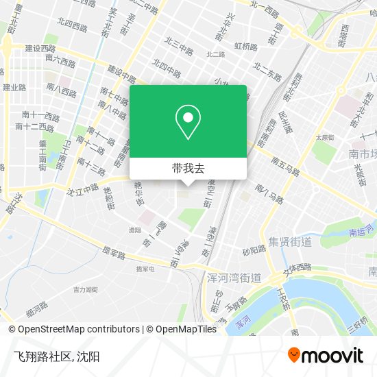 飞翔路社区地图