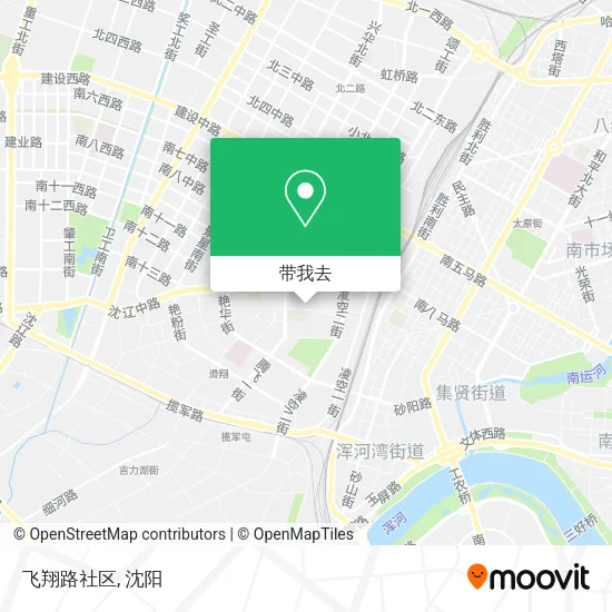 飞翔路社区地图