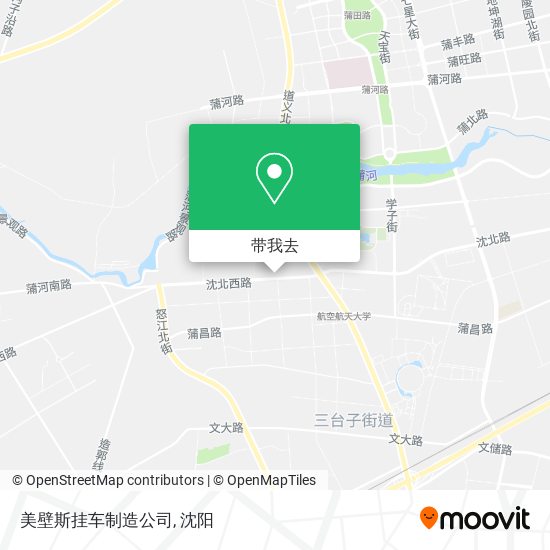 美壁斯挂车制造公司地图