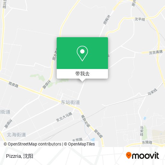 Pizzria地图