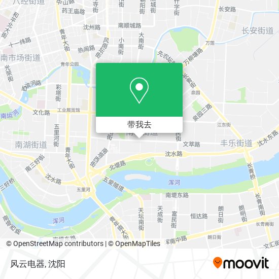 风云电器地图
