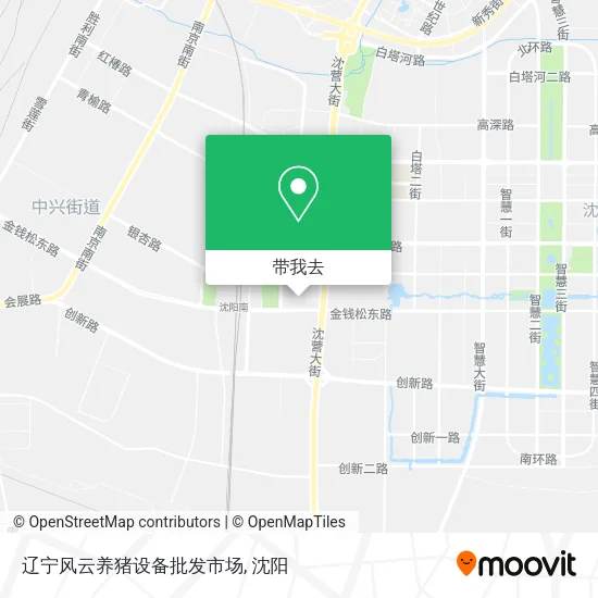 辽宁风云养猪设备批发市场地图