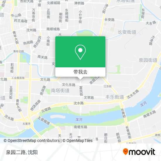泉园二路地图