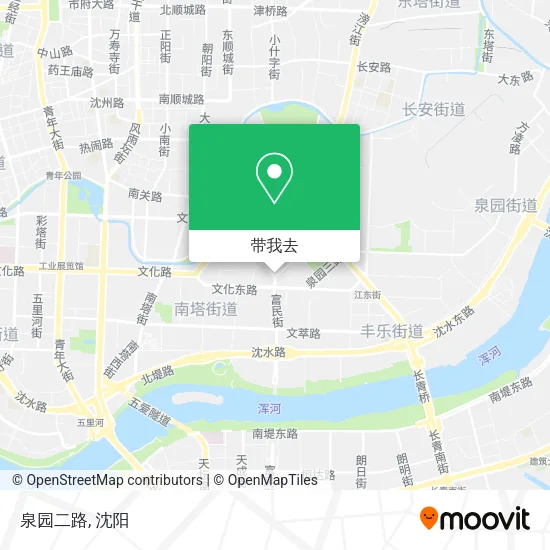 泉园二路地图