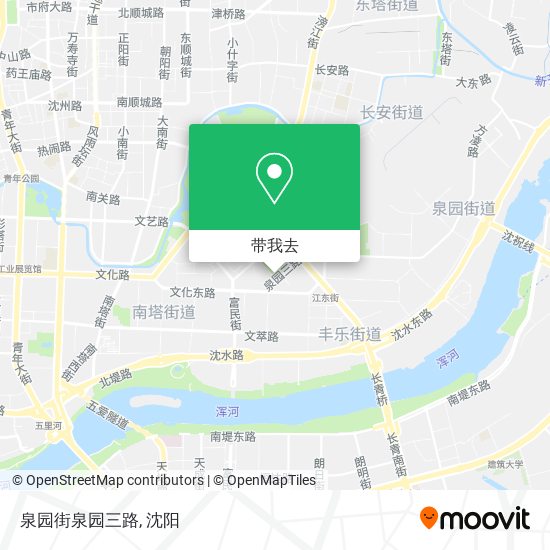 泉园街泉园三路地图