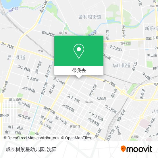 成长树景星幼儿园地图