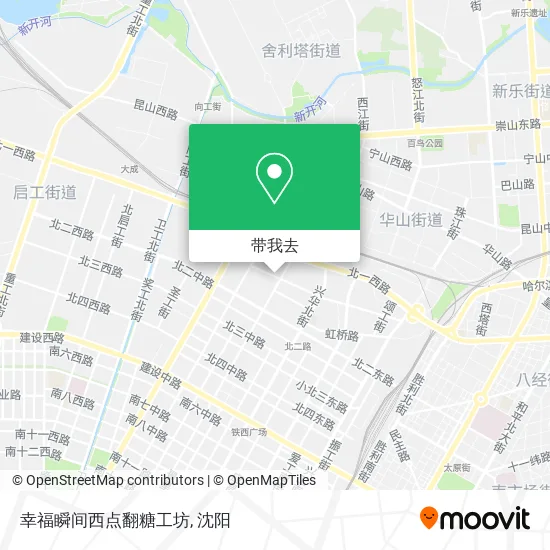 幸福瞬间西点翻糖工坊地图