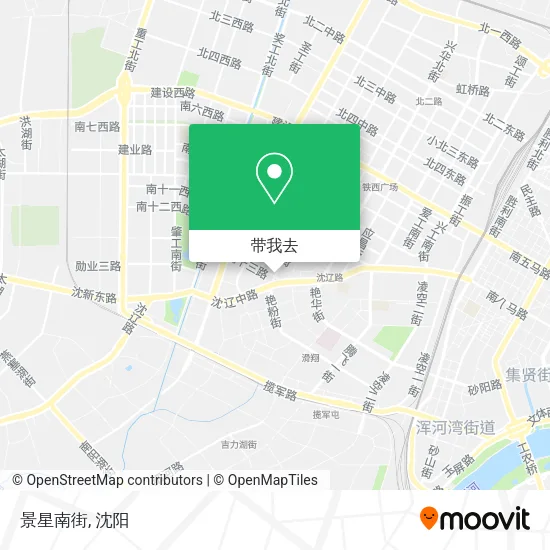 景星南街地图