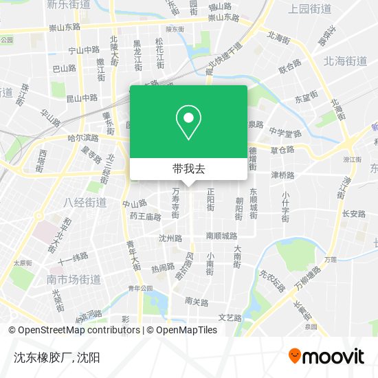 沈东橡胶厂地图