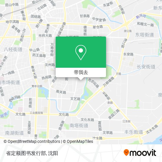省定额图书发行部地图
