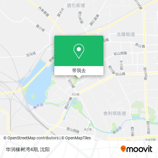 华润橡树湾4期地图