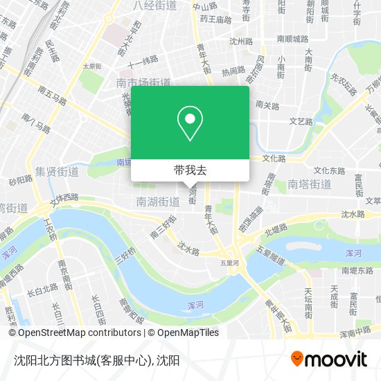 沈阳北方图书城(客服中心)地图