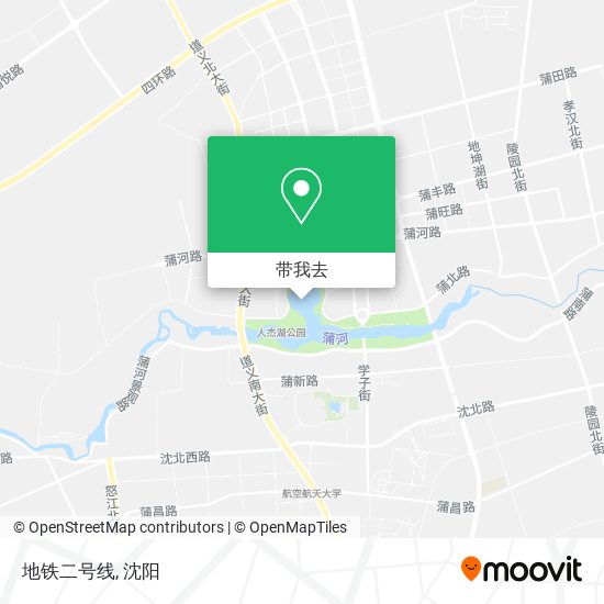 地铁二号线地图