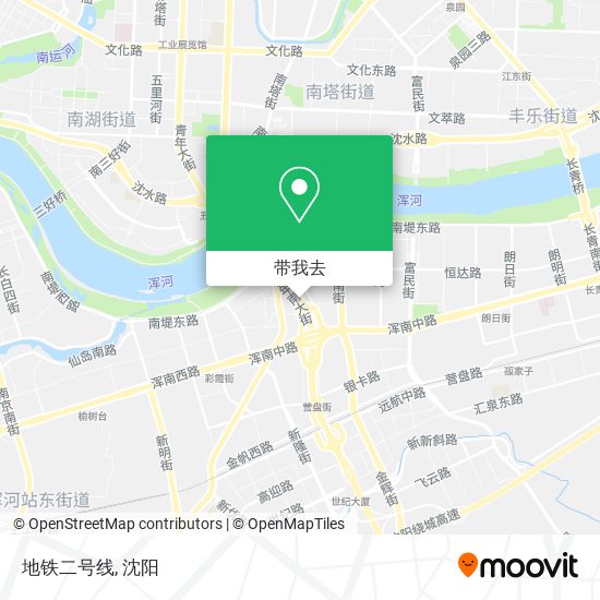地铁二号线地图