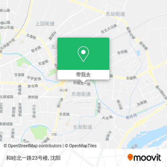 和睦北一路23号楼地图