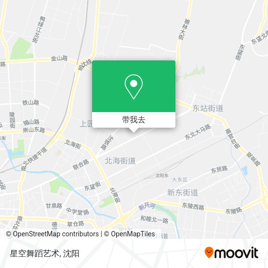 星空舞蹈艺术地图
