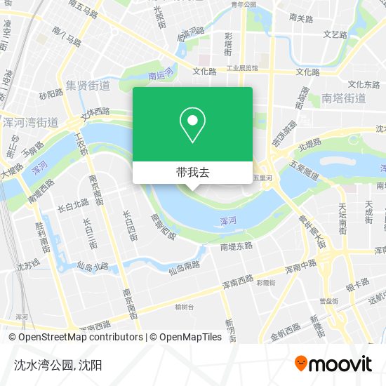 沈水湾公园地图