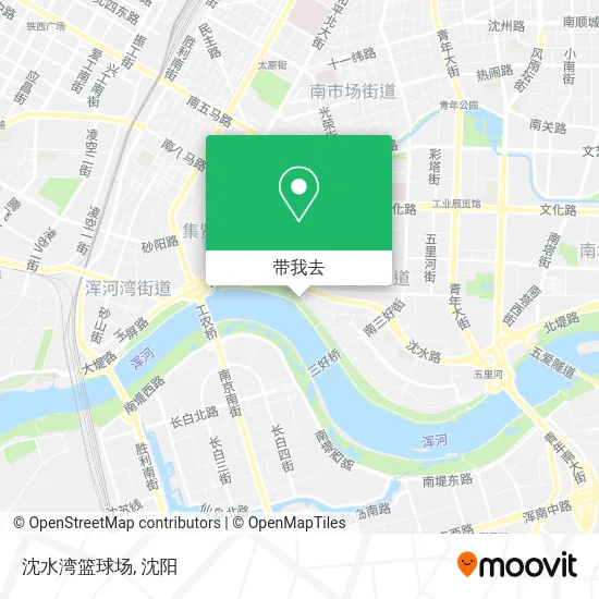 沈水湾篮球场地图