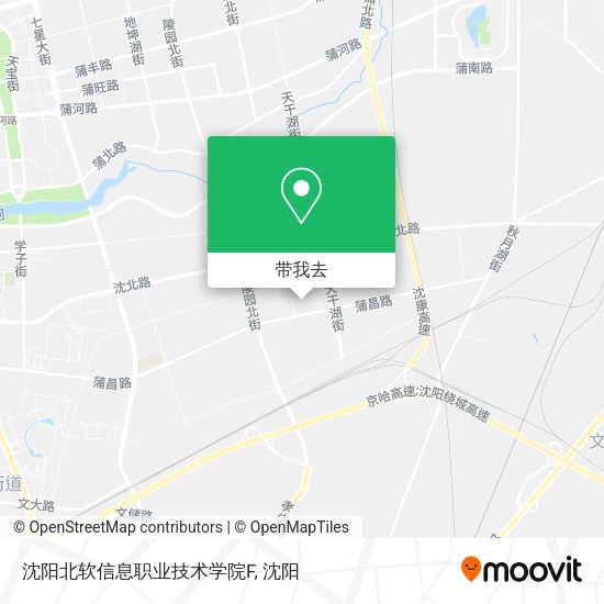 沈阳北软信息职业技术学院F地图