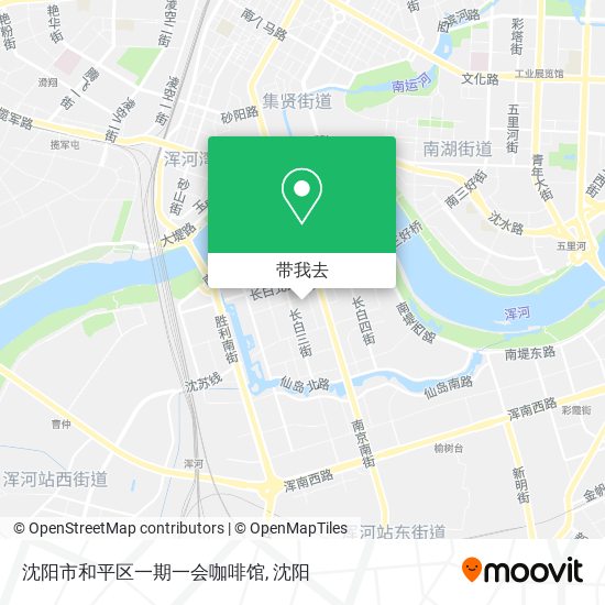 沈阳市和平区一期一会咖啡馆地图