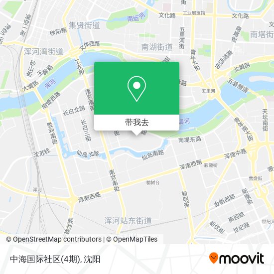 中海国际社区(4期)地图