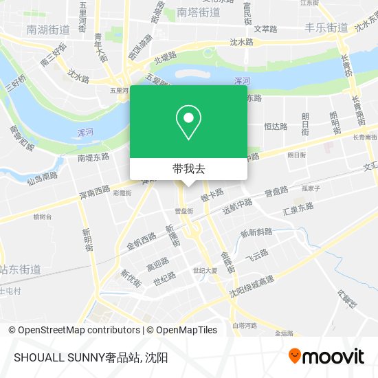 SHOUALL SUNNY奢品站地图