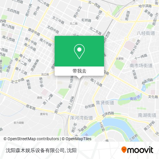 沈阳森木娱乐设备有限公司地图