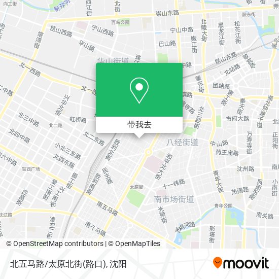 北五马路/太原北街(路口)地图