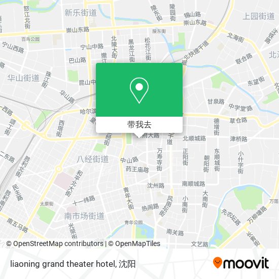 liaoning grand theater hotel地图