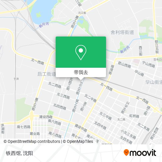 铁西馆地图