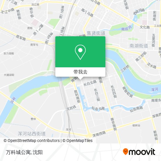 万科城公寓地图